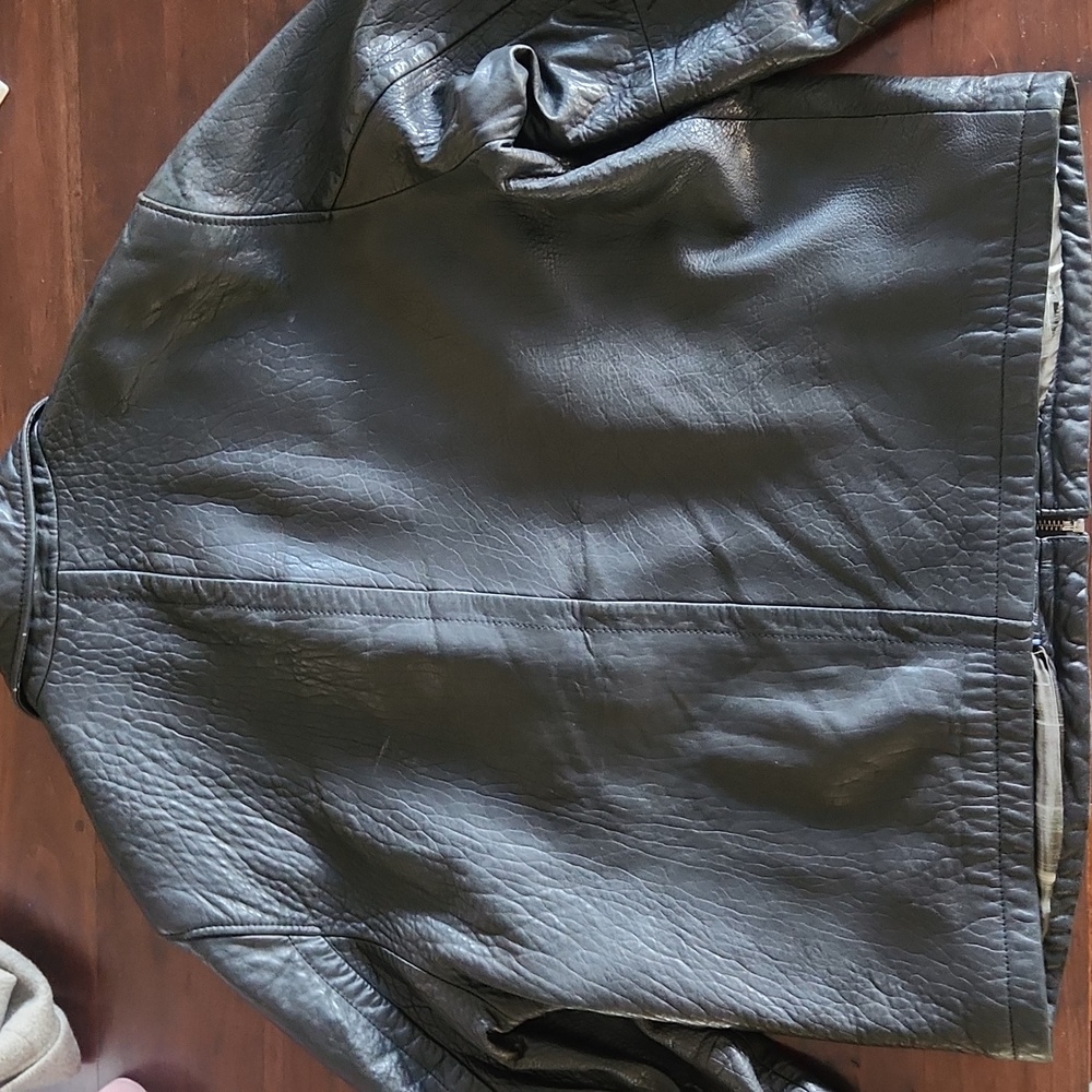 Reilly Olmes Black Leather Jacket View 6